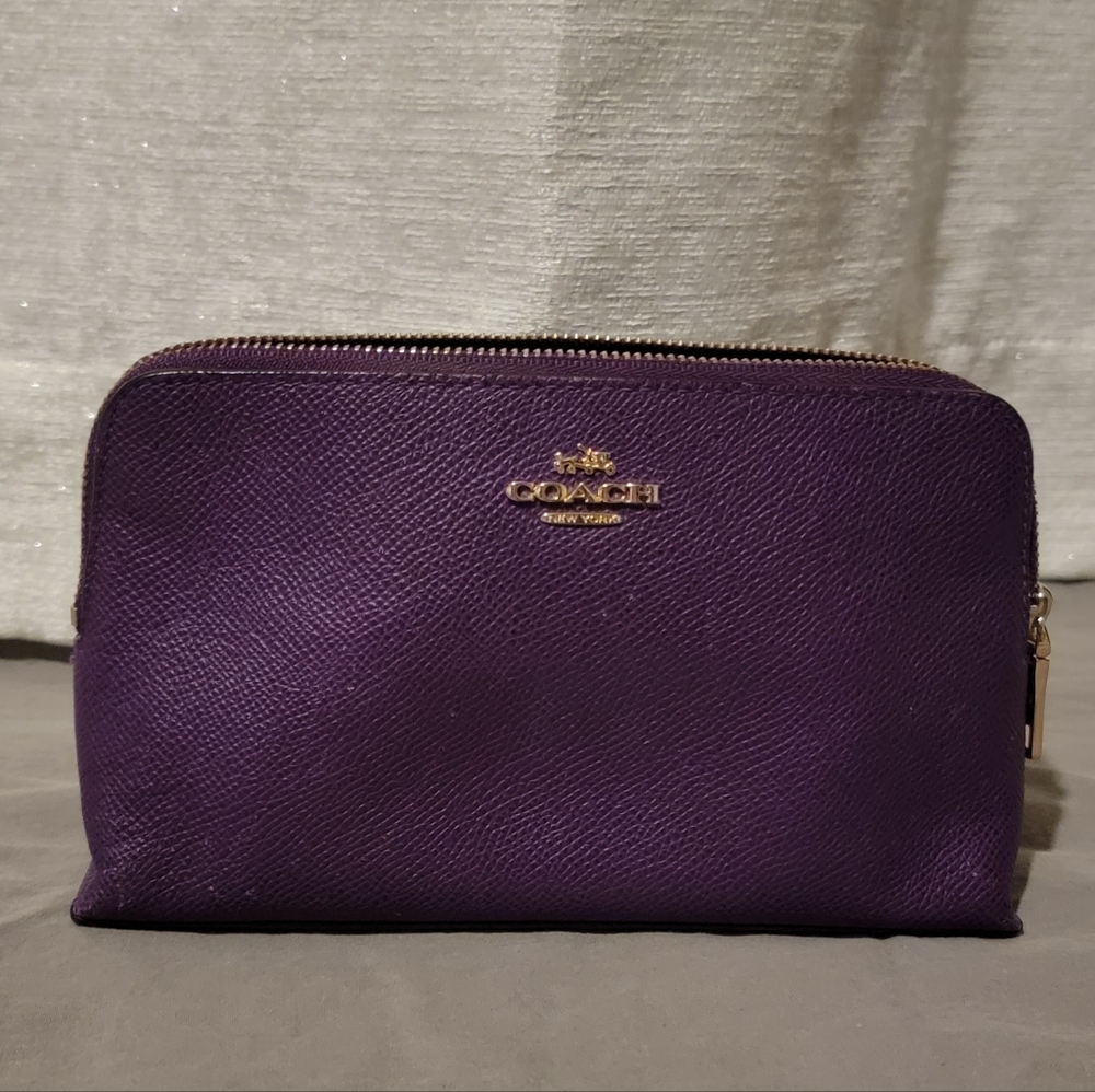 Coach small cosmetic bag